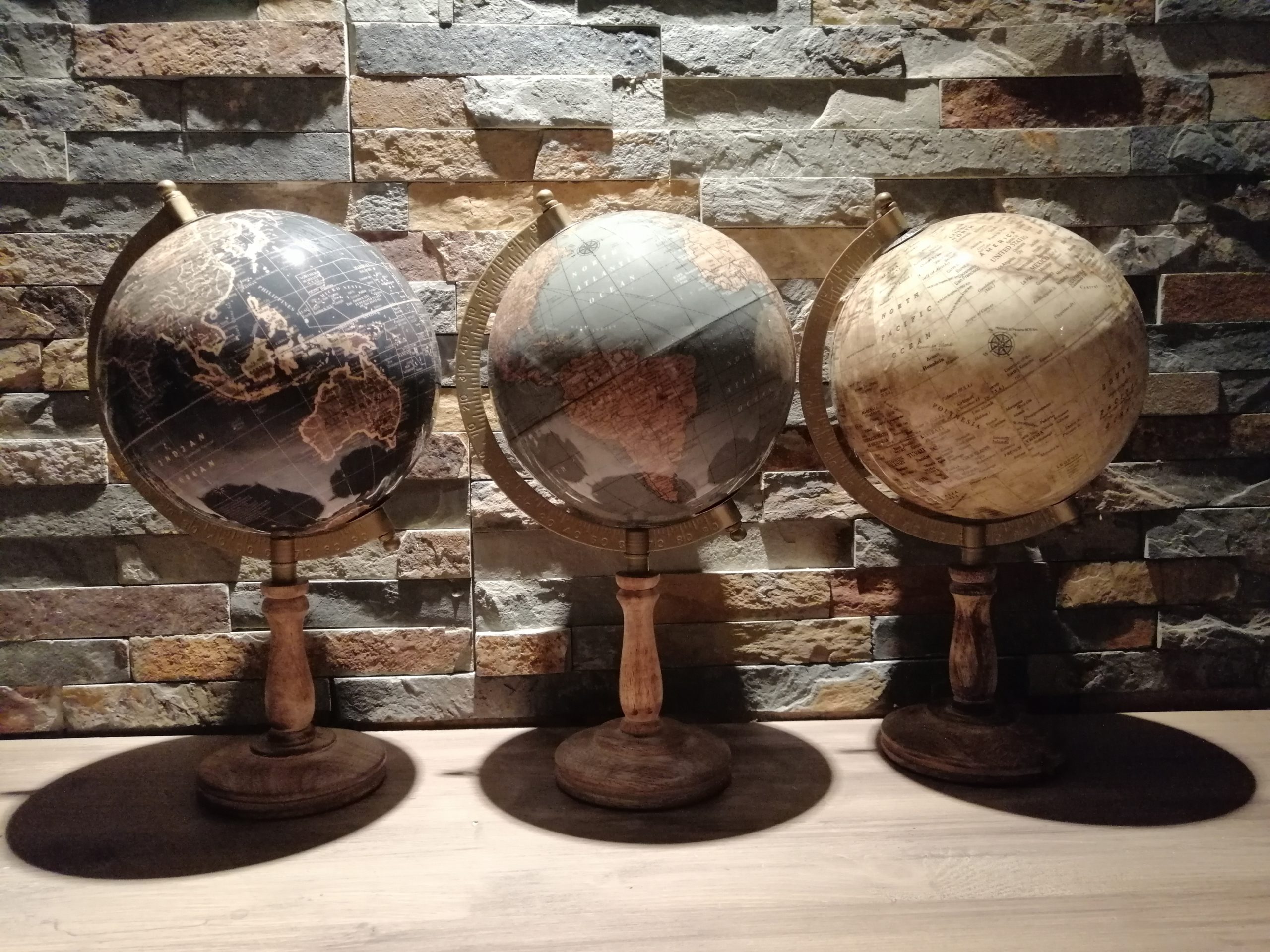 Globe terrestre vintage -Location décorations événements