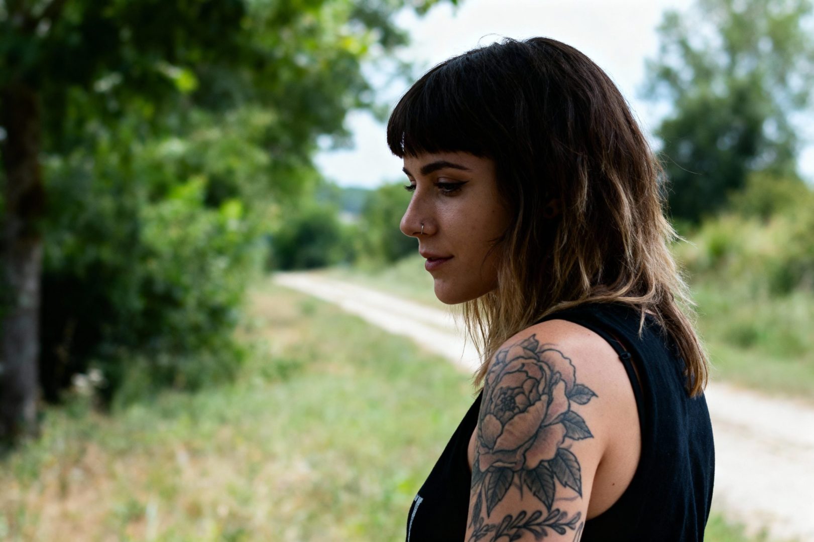 tatouage au bras pour femme